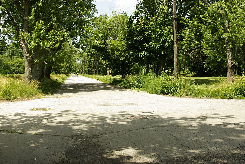 Abandoned Streets in Love Canal, a neighborhood in Niagara Falls, New York, United States