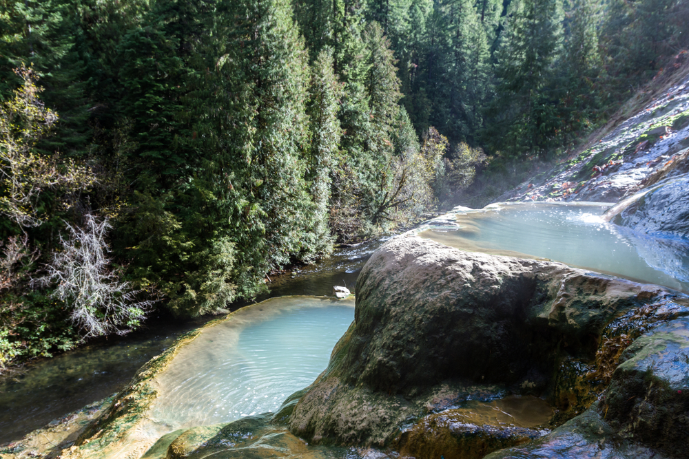 Umpqua or Toketee hot springs