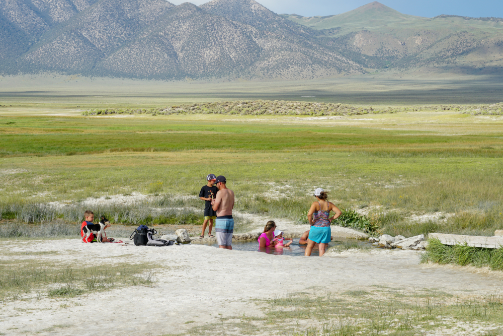 Hot Spring in Long Valley