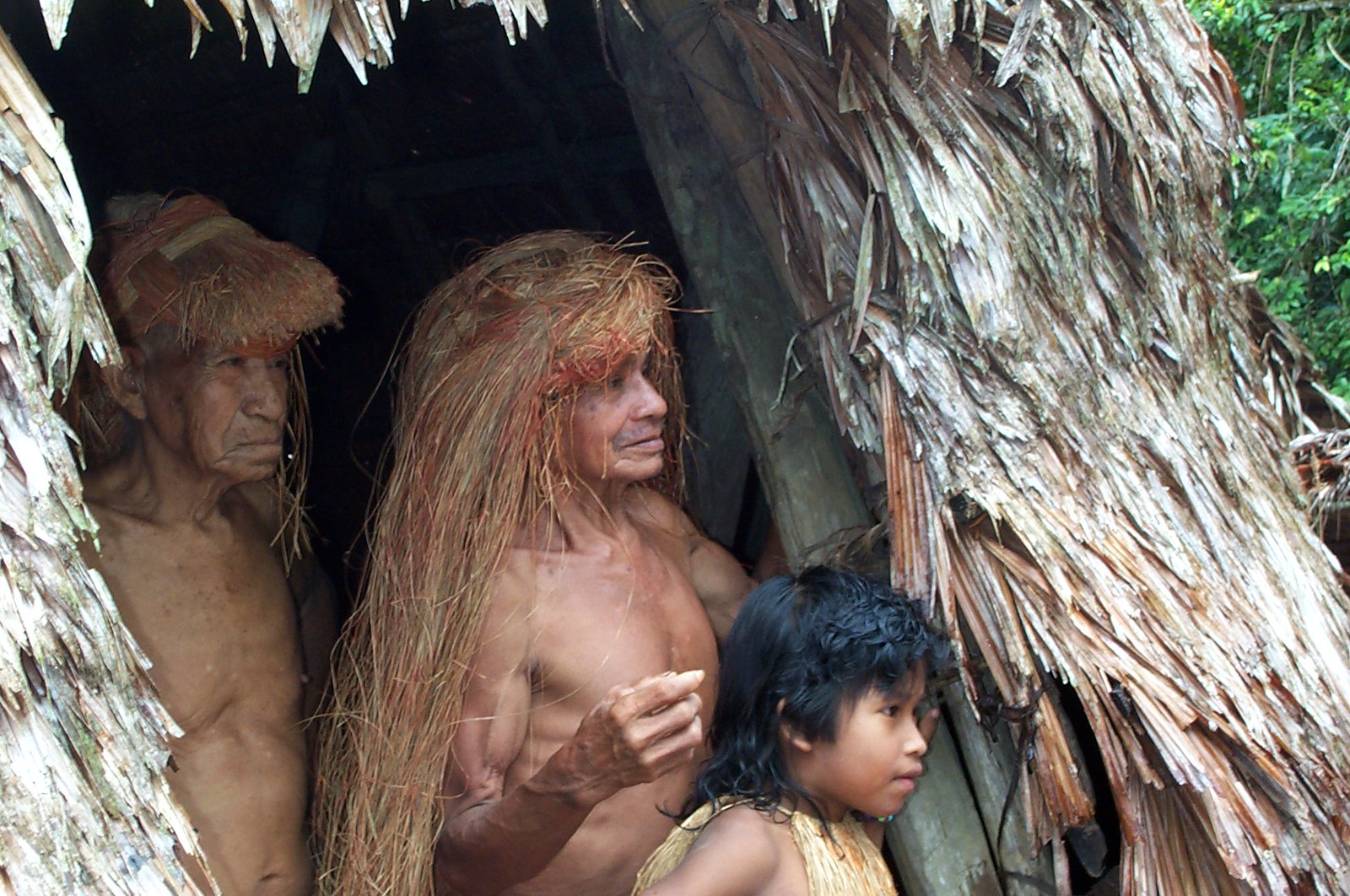 Yagua tribe people