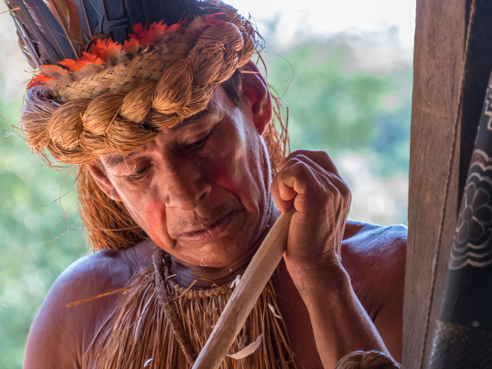 Portrait of Yagua Man