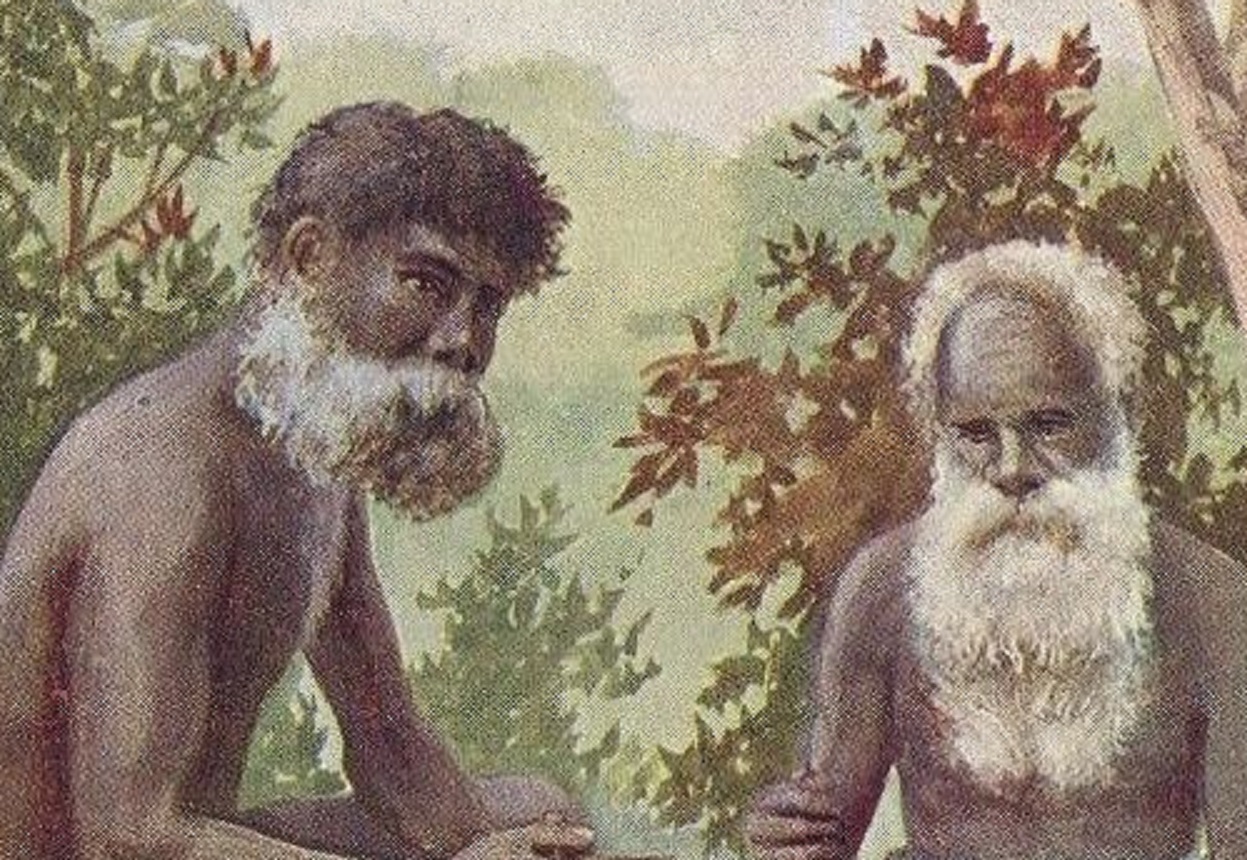 Vintage Australian postcard from 1908