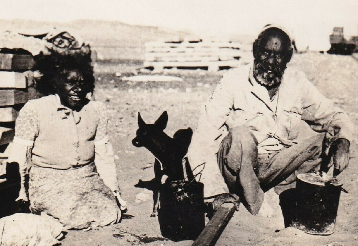 Aborigines at Ooldea, South Australia - circa 1917