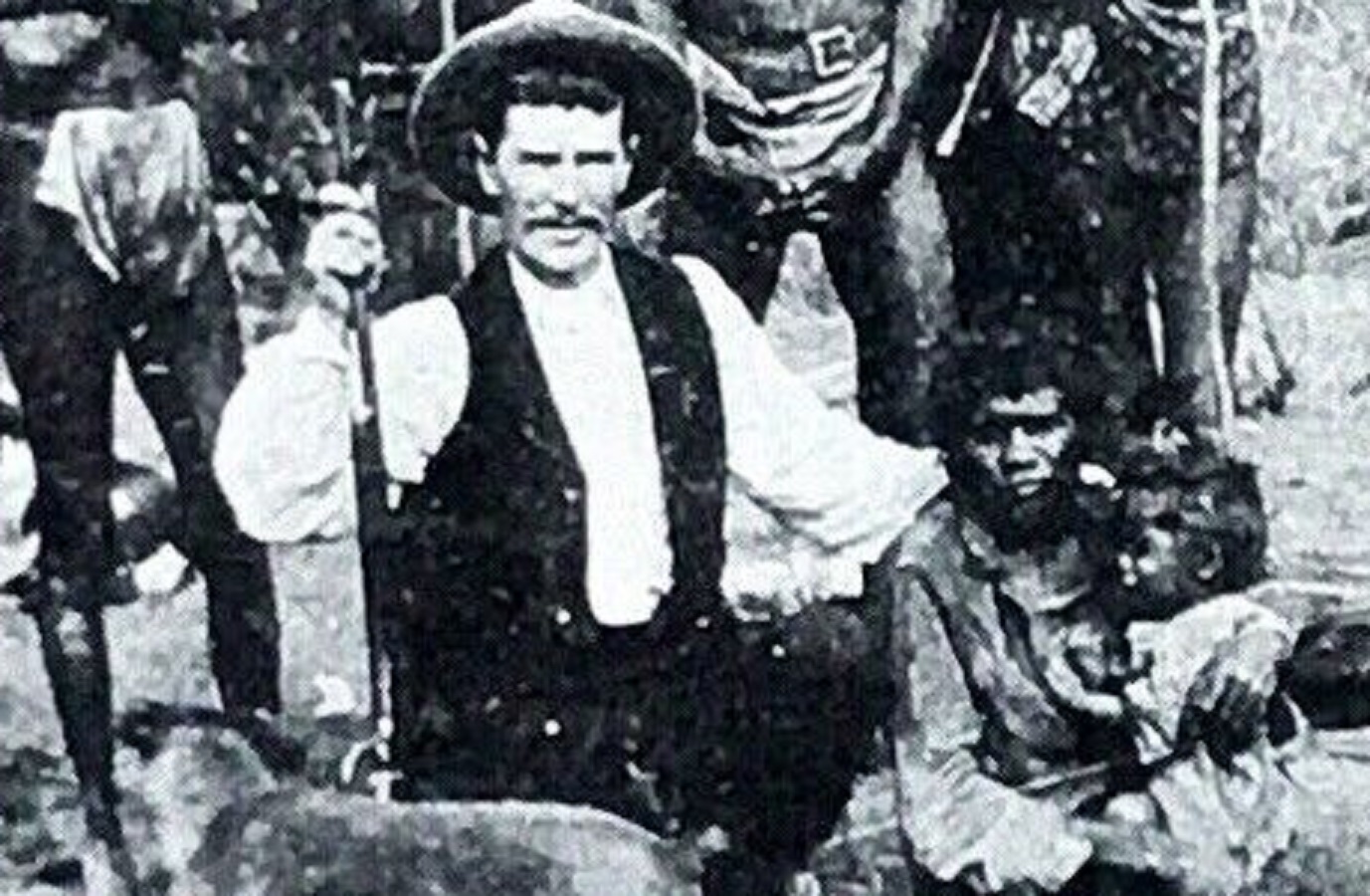 Natives of West Australian goldfields - very early 1900s