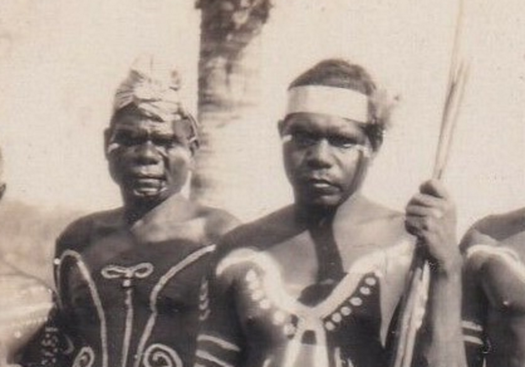 Aborigines on Palm Island, Qld - 1930s perhaps