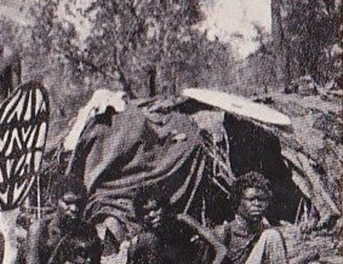 Aboriginal Camp in Queensland - very early 1900s