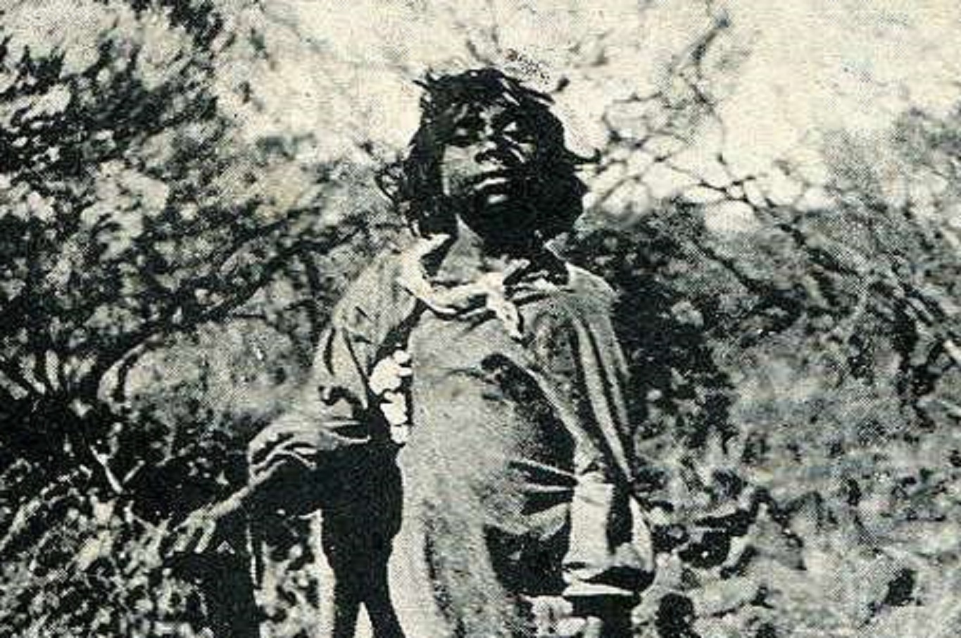 Aborigine young woman - 1907