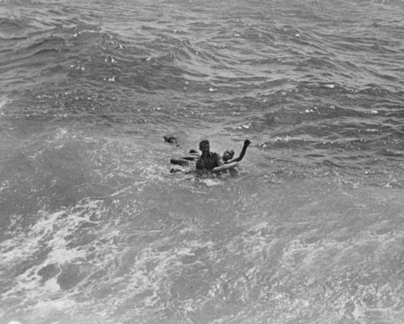 Two Australian survivors of the sinking