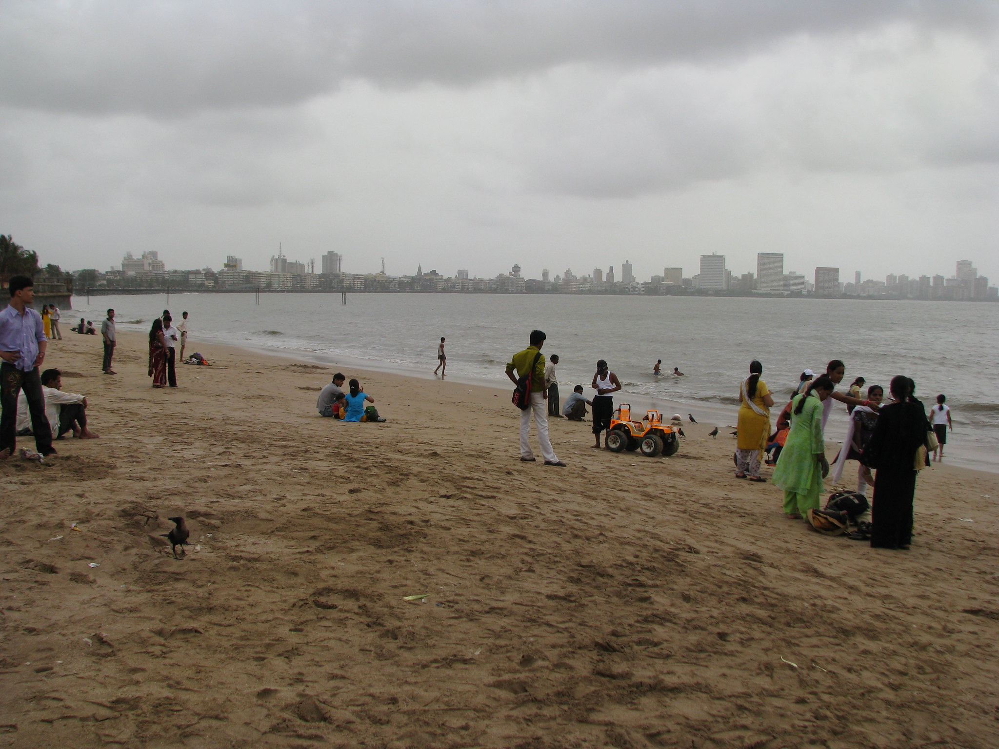 Chowpatty Beach, India