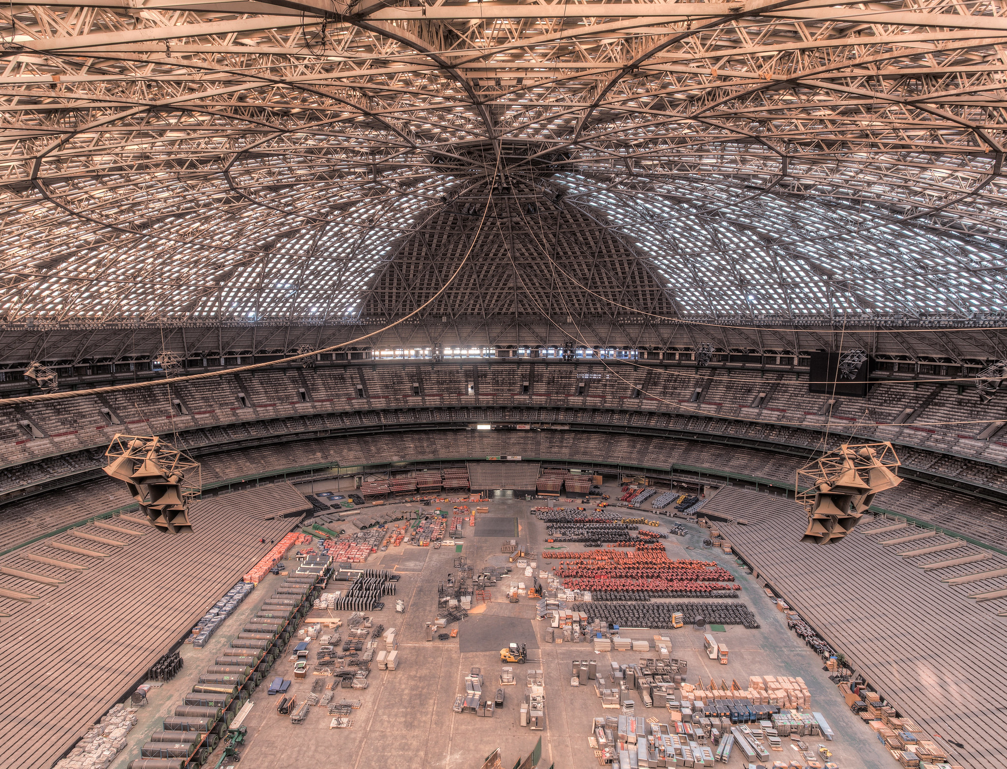 Constructed in 1964, the Houston Astrodome - 2016