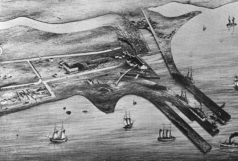 Peshtigo Harbor, Wisconsin, 1871