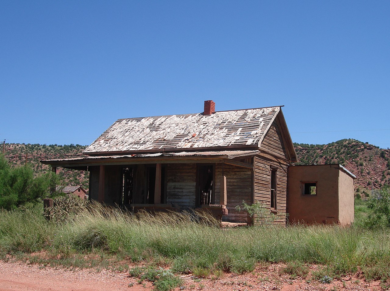 Cuervo, New Mexico Usa - Abandoned Town