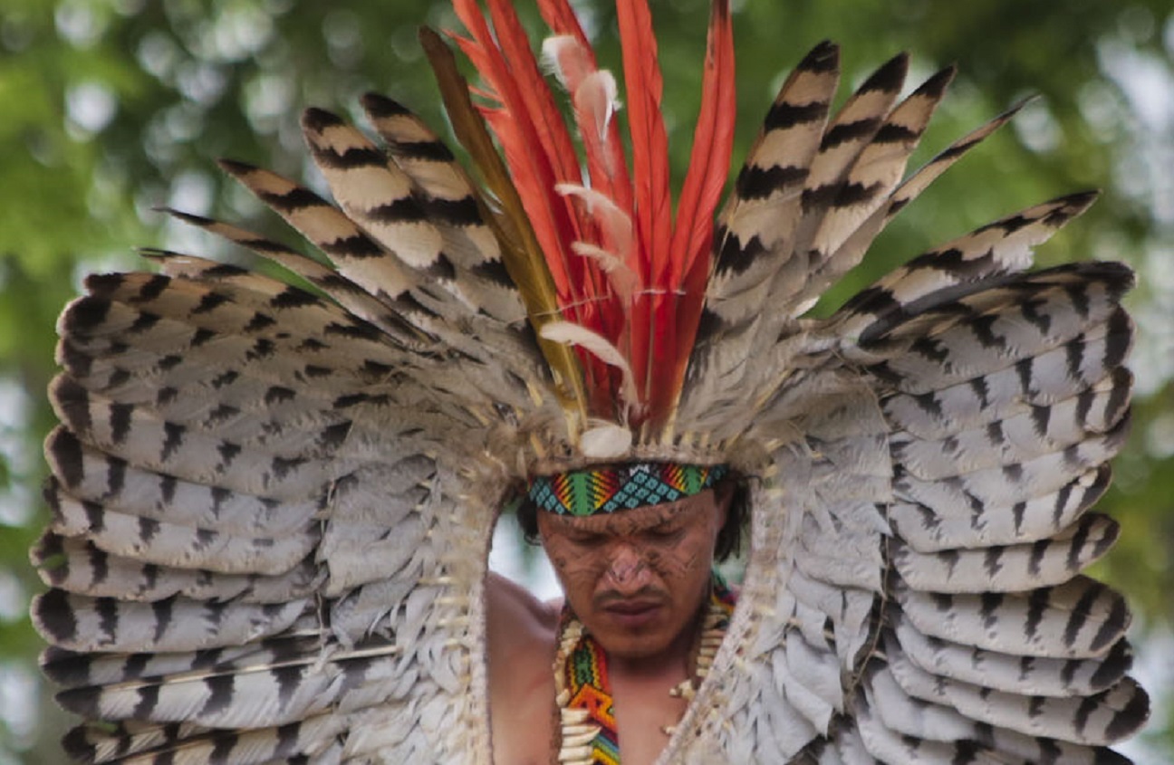 Indians - indigenous people.