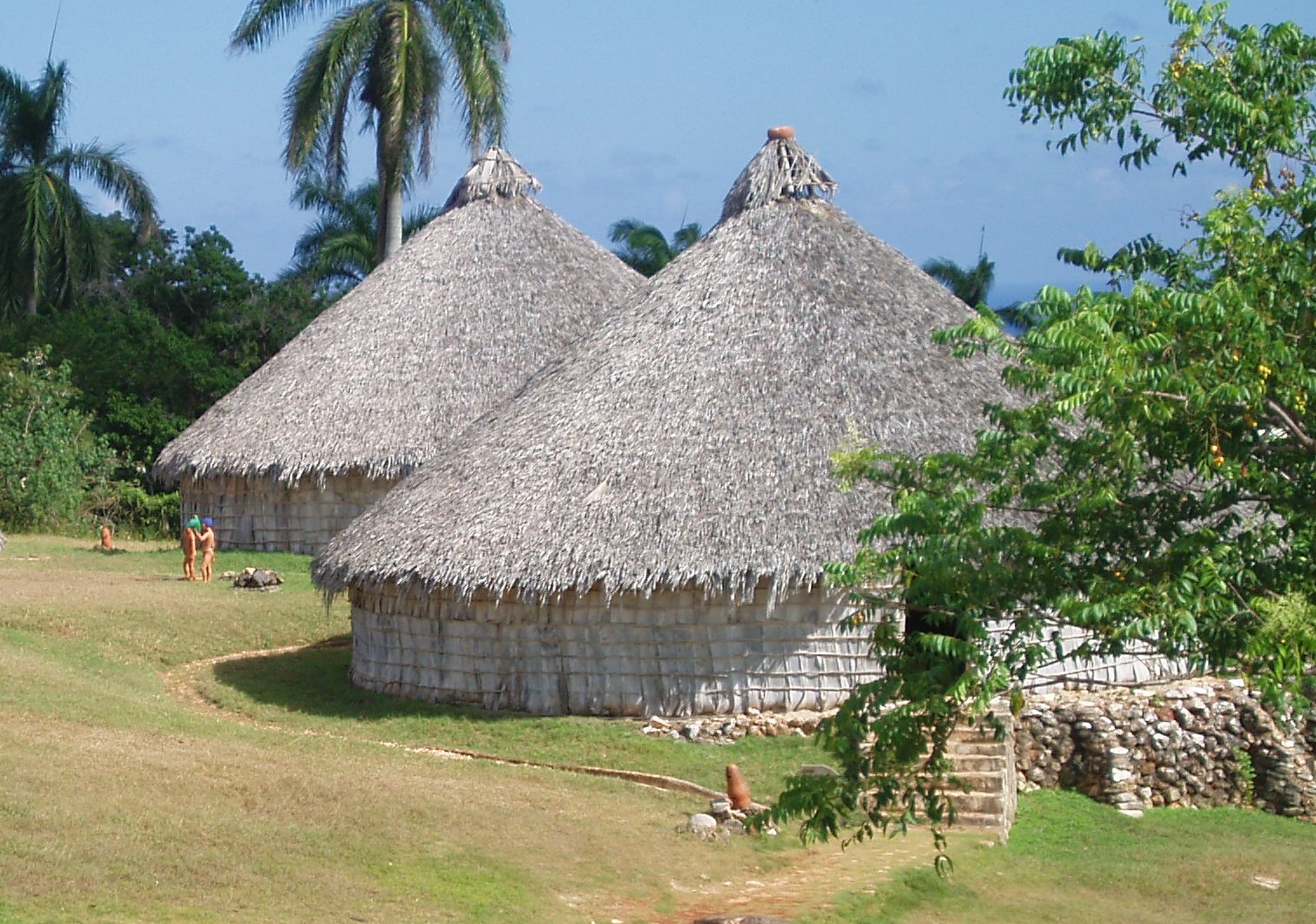 Reconstruction Of Taino Village, Cuba