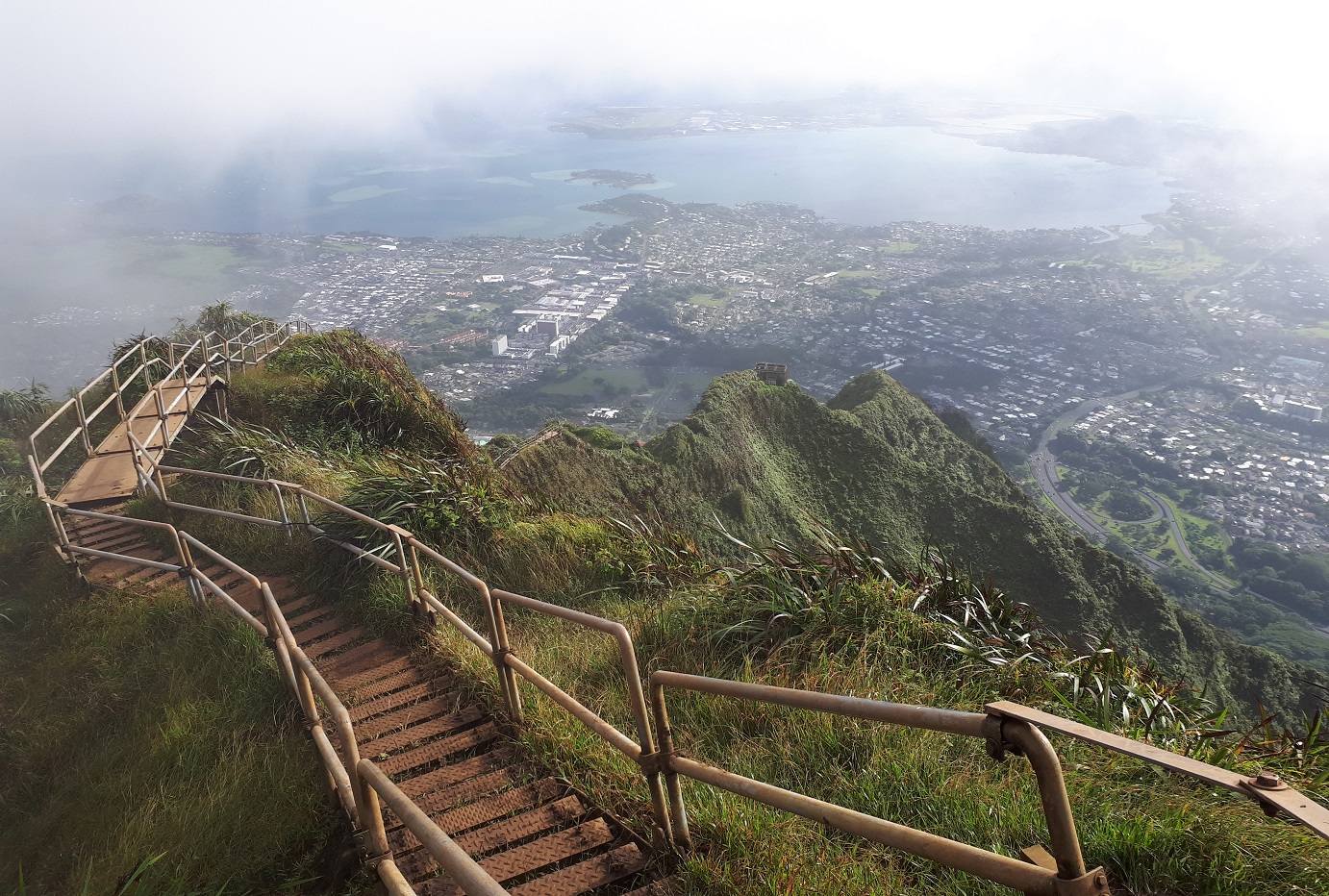 Haiku stairs in Hawaii