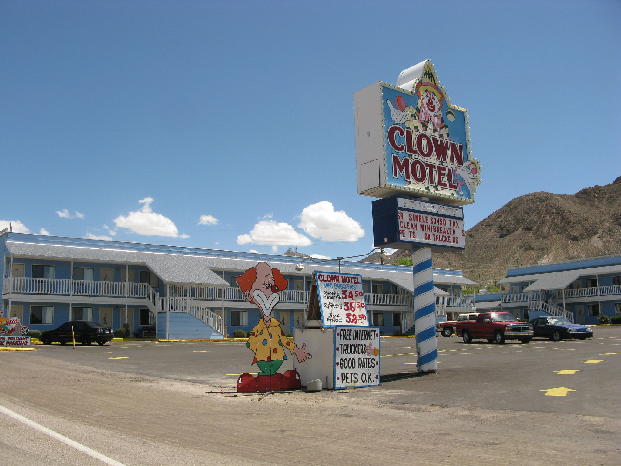 Clown Motel In Tonopah, Nevada - 2009