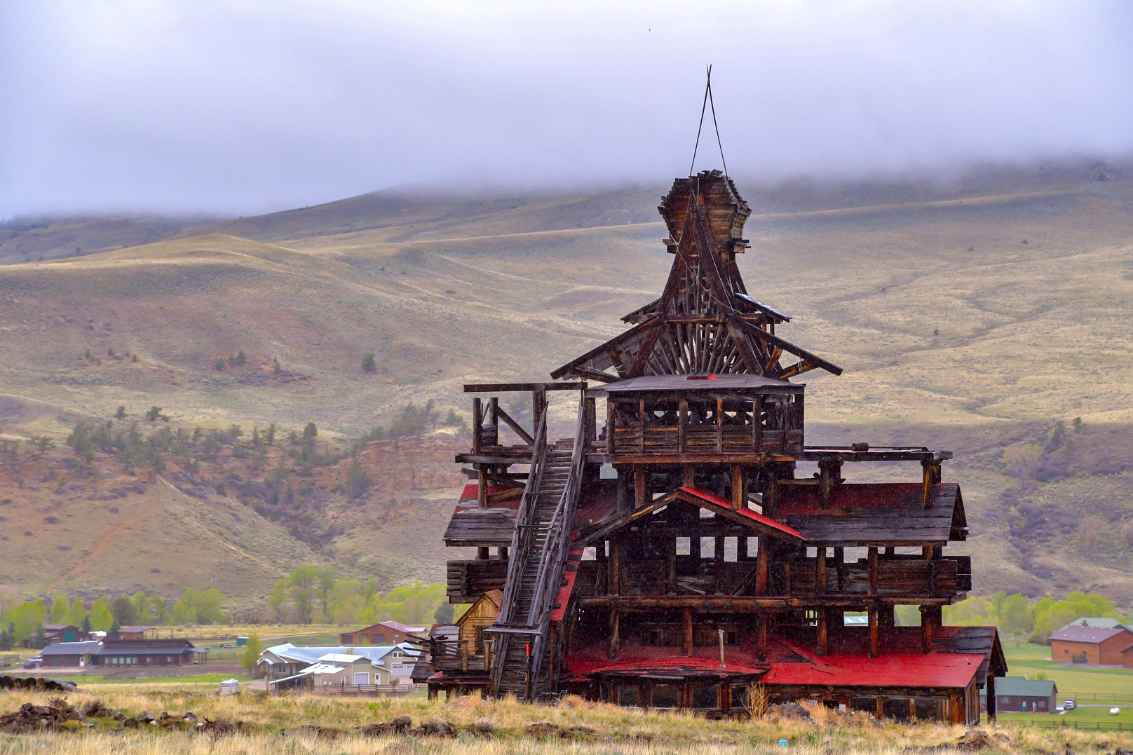 The Smith Mansion just outside Cody Wyoming - 2019