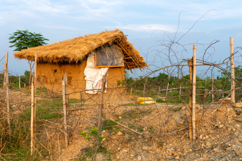 mud houses in rural india