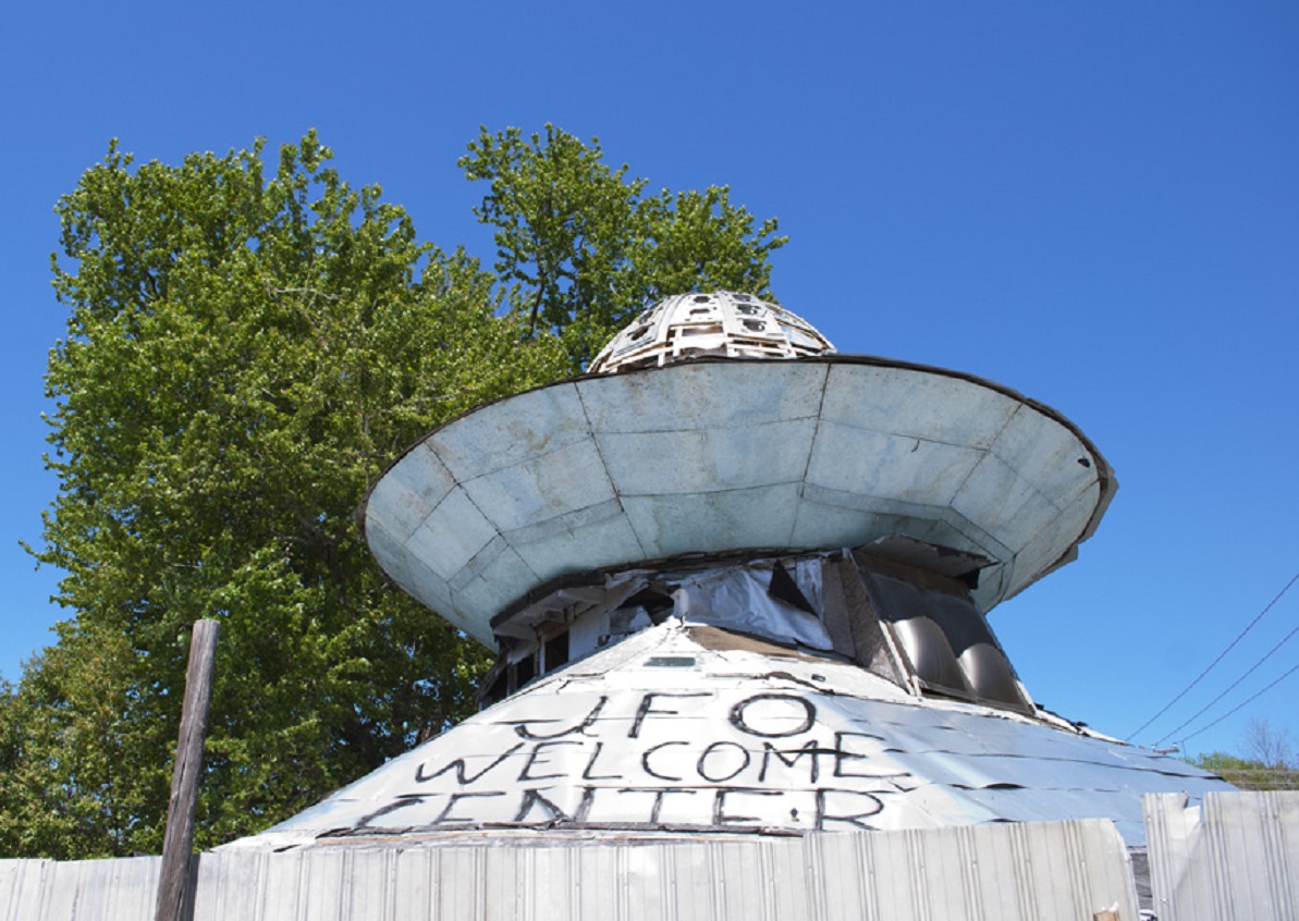Homemade UFO in Bowman, South Carolina. - 2014