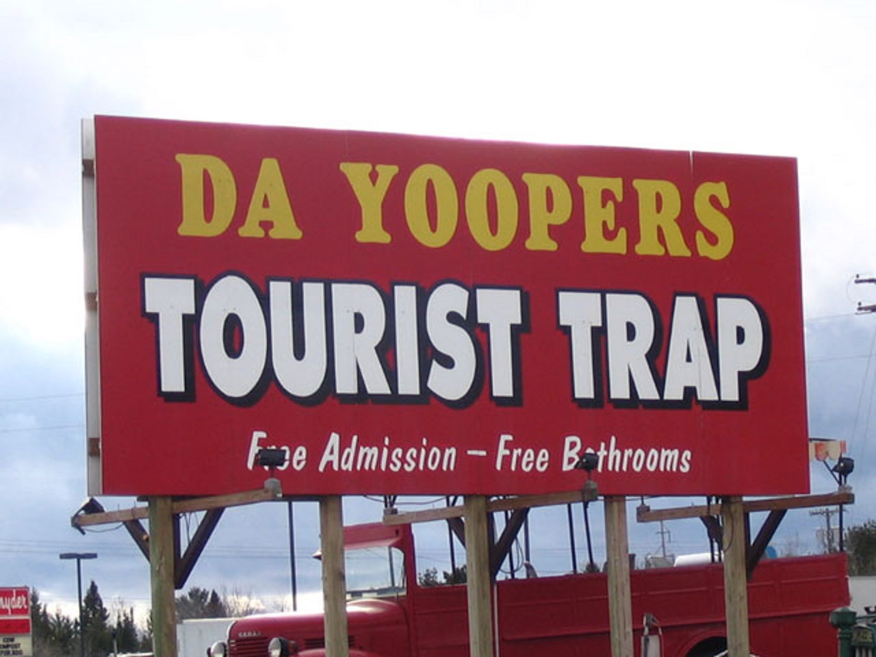 Tourist trap  in Ishpeming, Michigan - 2004