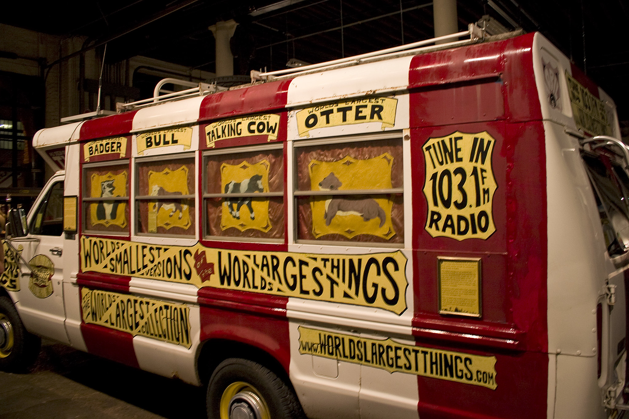 World's Smallest Versions of the World's Largest Things. This traveling museum - 2009