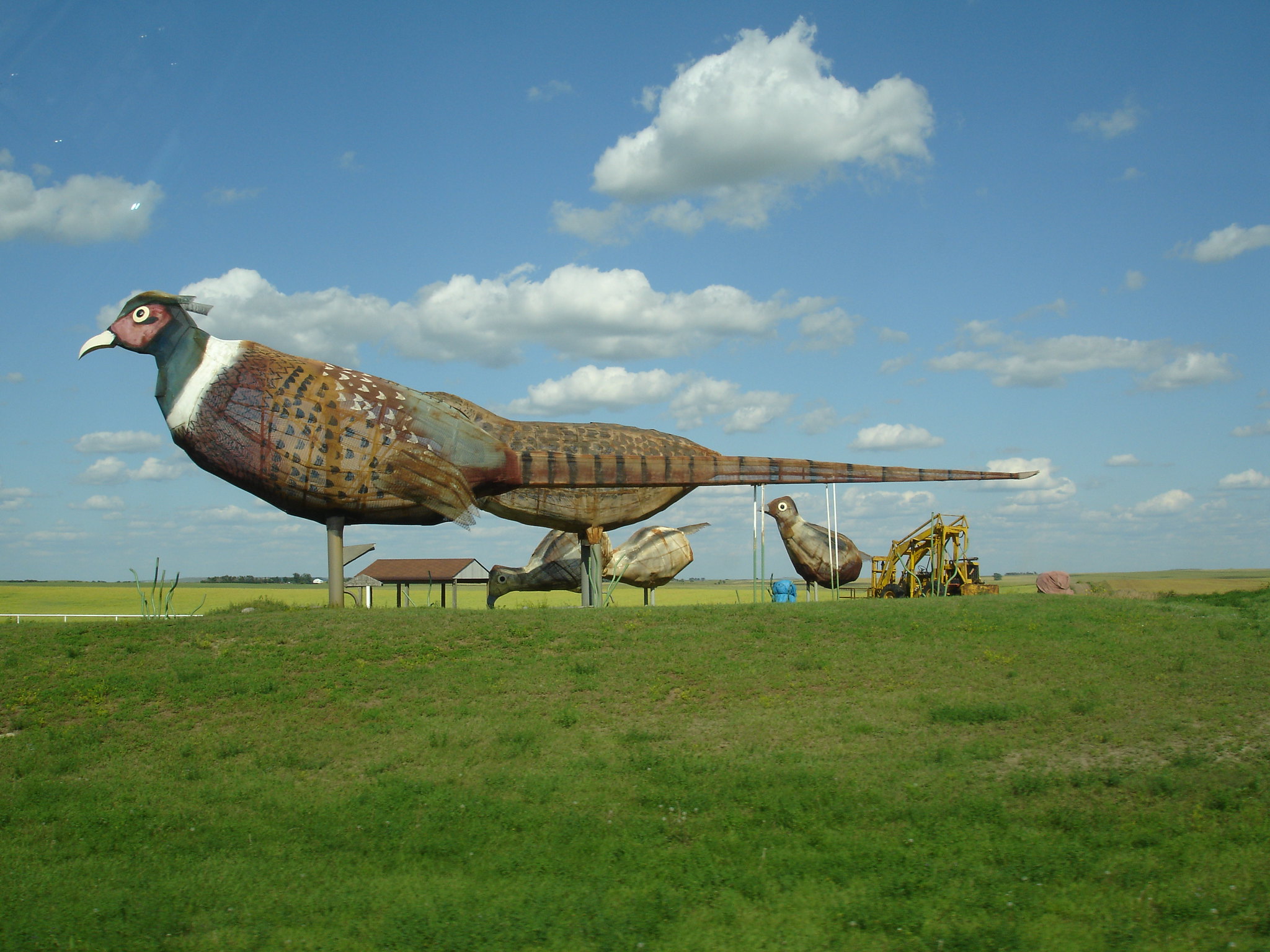 Enchanted Highway Pheasants - 2008