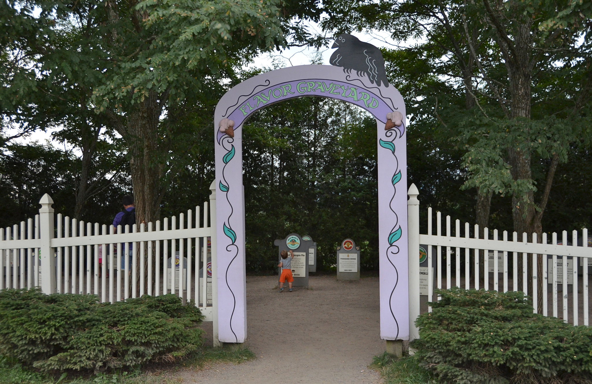 Flavor Graveyard, Ben & Jerry's Factory Tour, Waterbury, VT - 2012