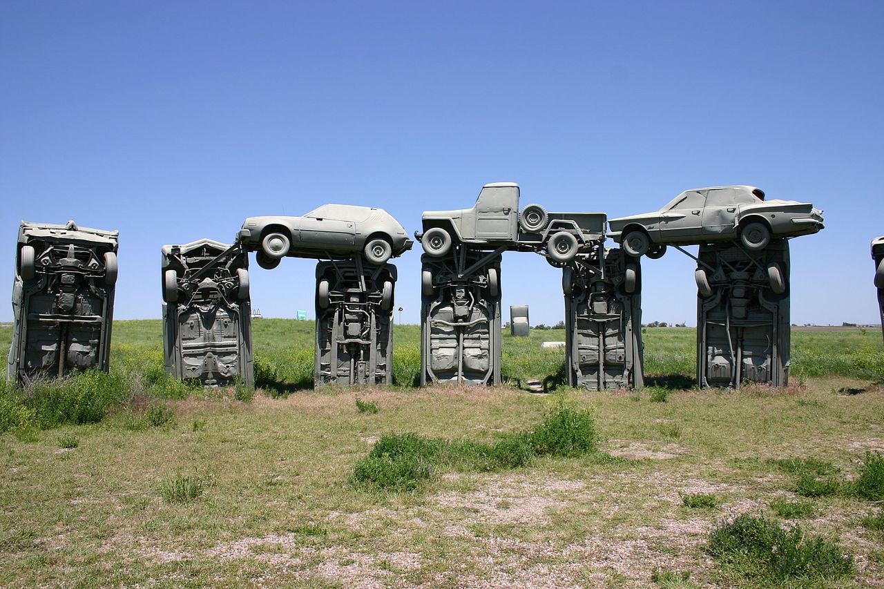 Carhenge, in Alliance, Nebraska - 2010