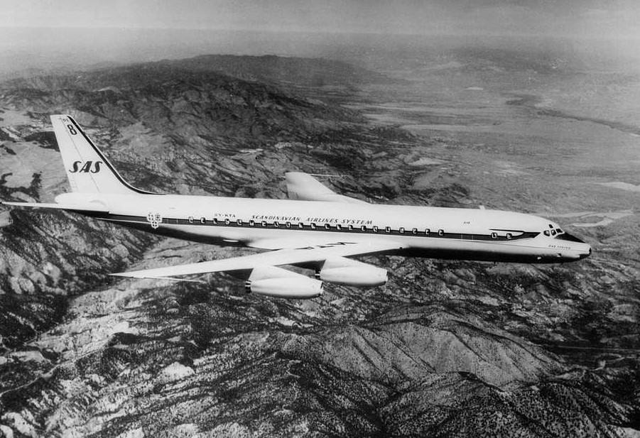 Plane flying 1960