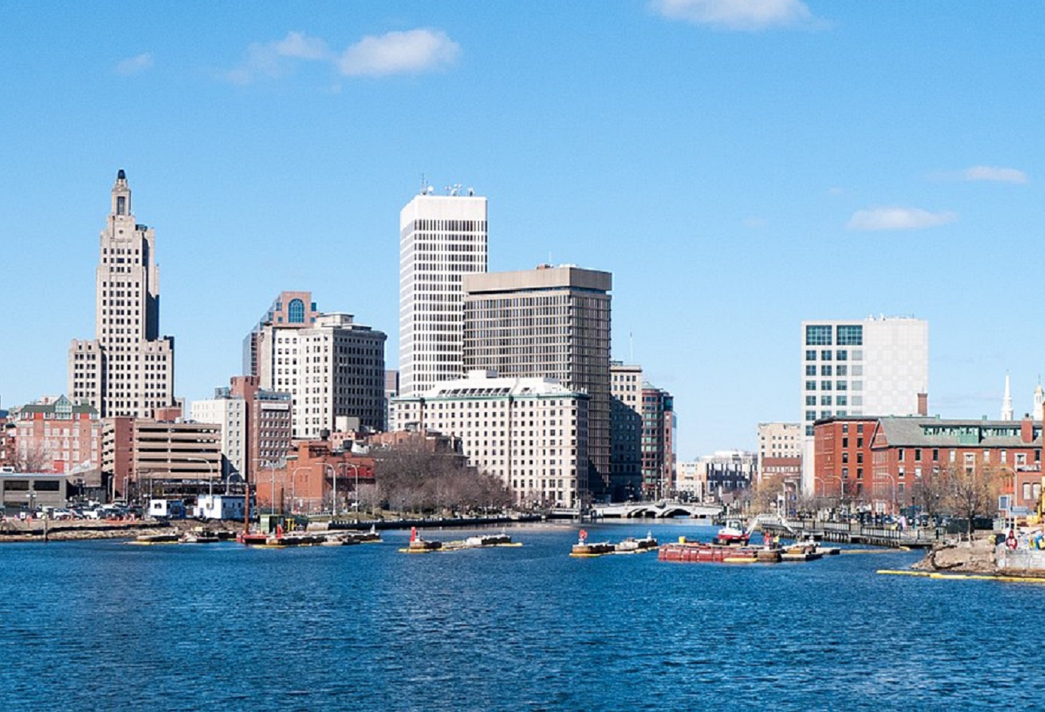 Providence Rhode Island Skyline - 2017