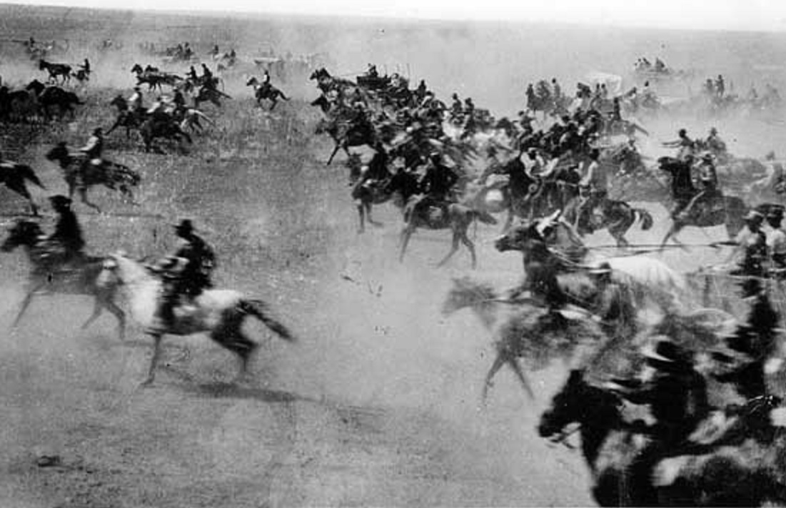 Oklahoma Land Rush - 1889
