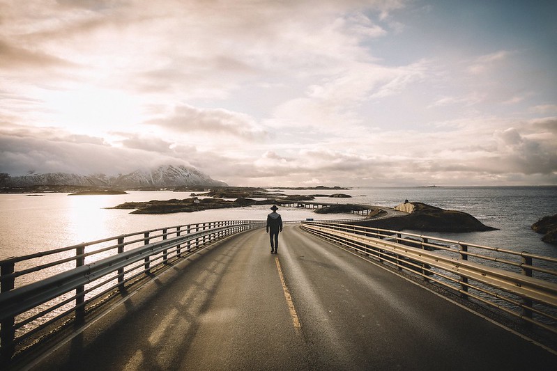 Landscape Photo of The Atlantic Road in Norway