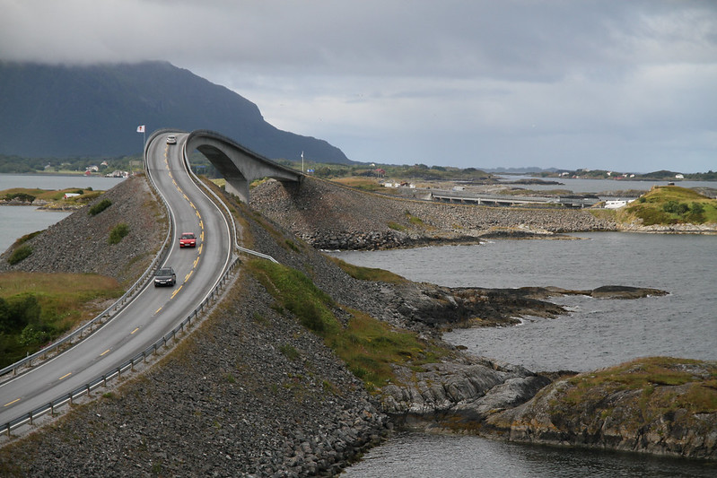 Landscape Photo of The Atlantic Road in Norway