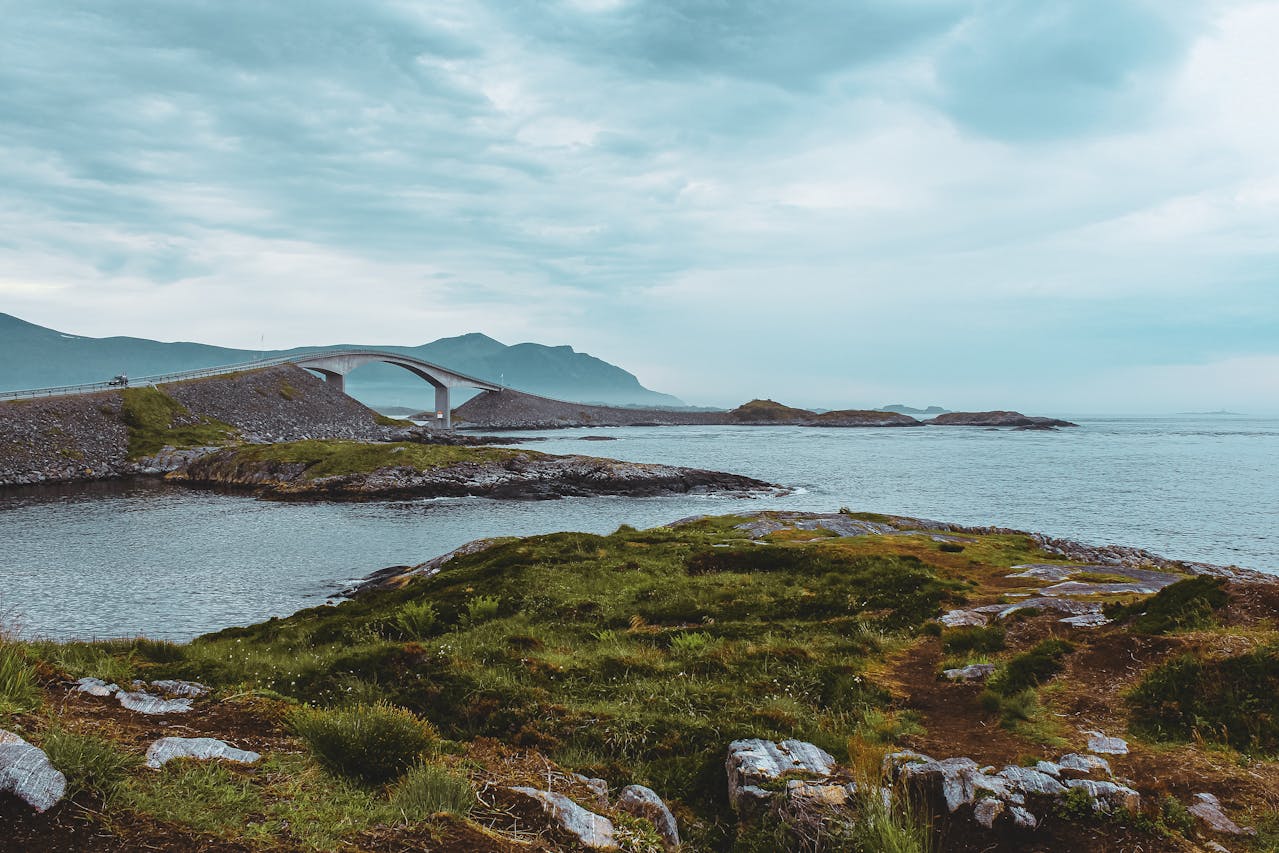 Landscape Photo of The Atlantic Road in Norway