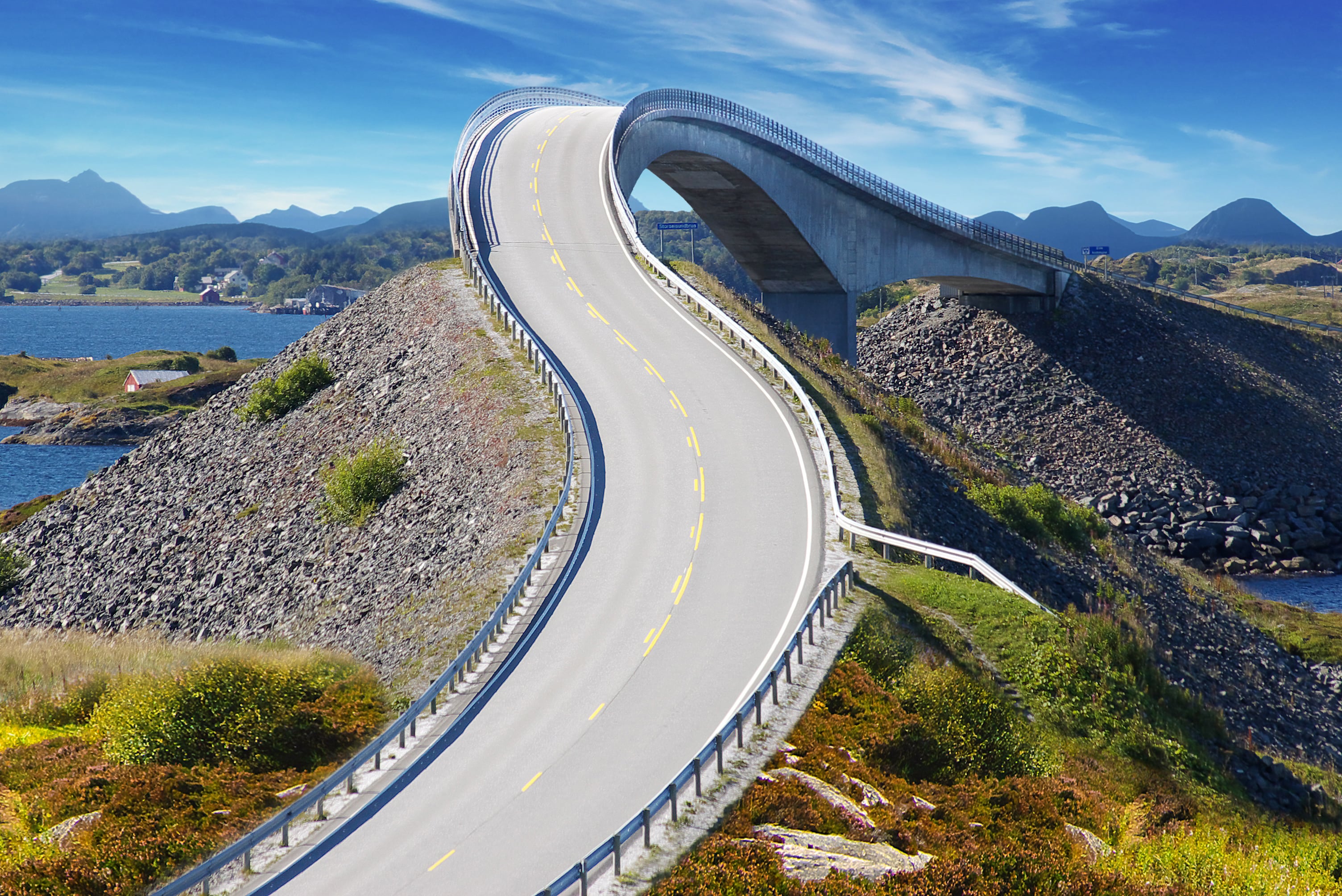 Atlantic Road in Norway