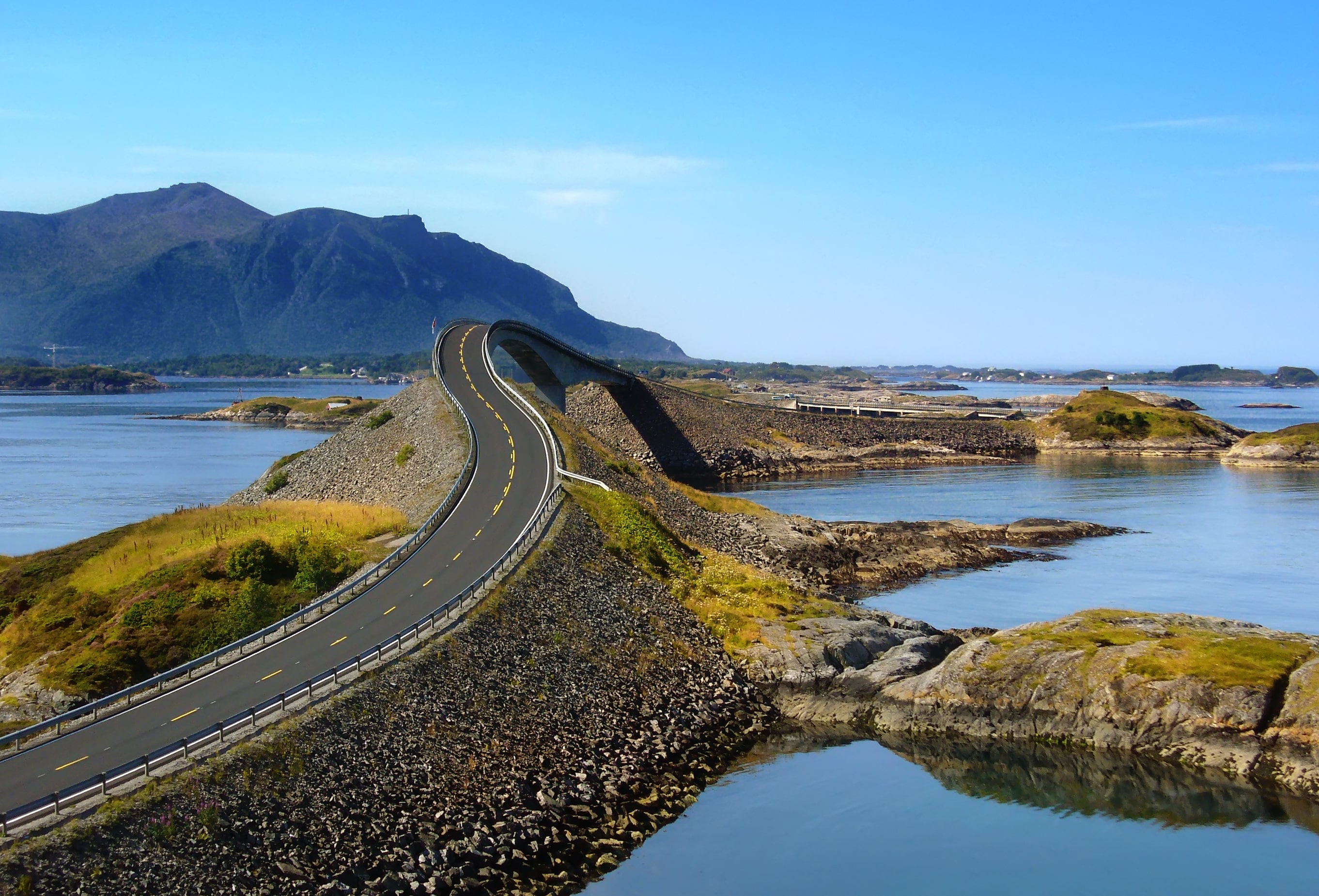 Atlantic road in norway