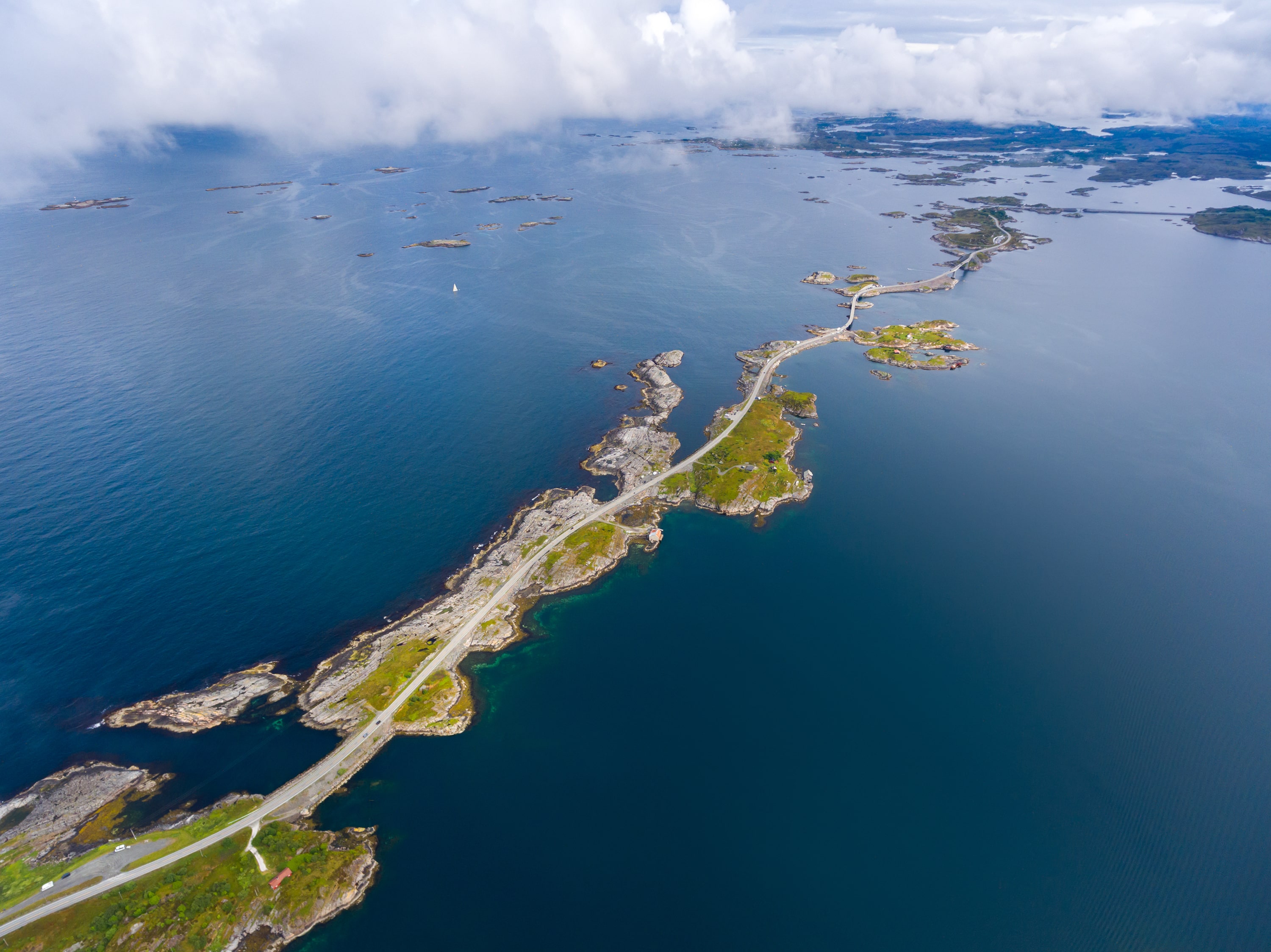 Atlantic road in norway