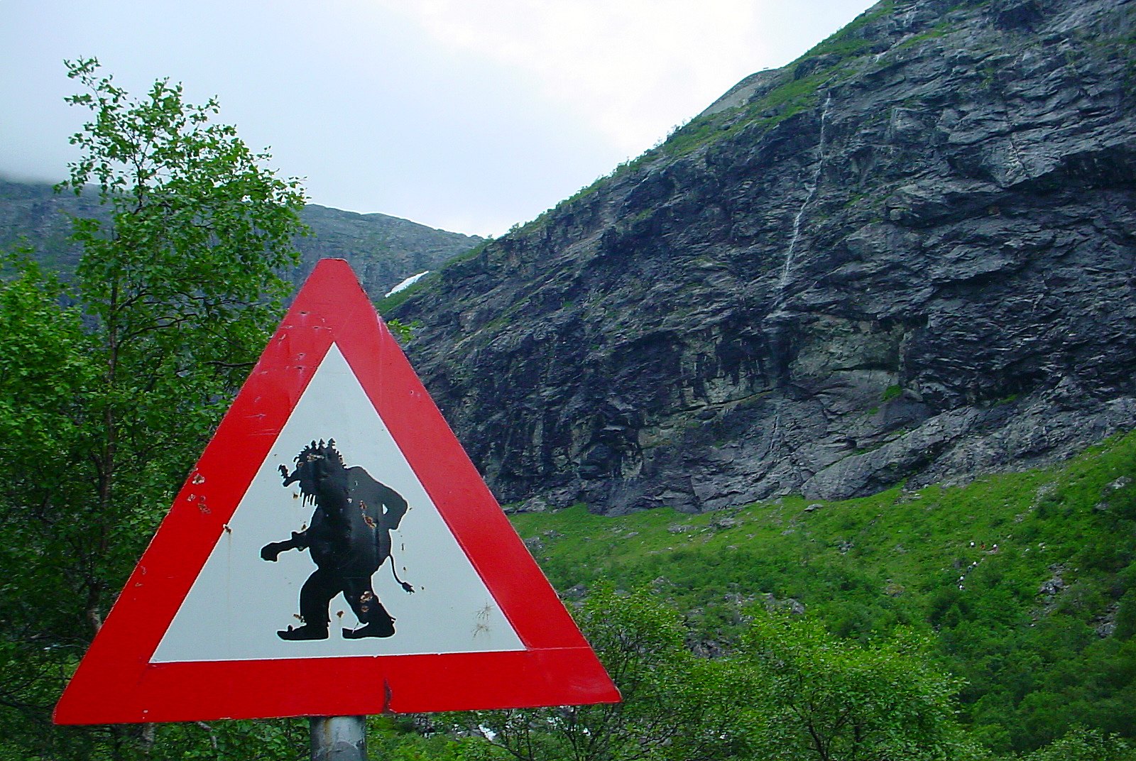 The Trollstigen sign