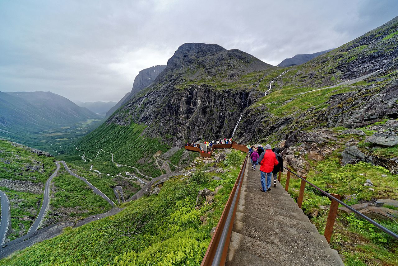 The Trollstigen in Norway - 2016