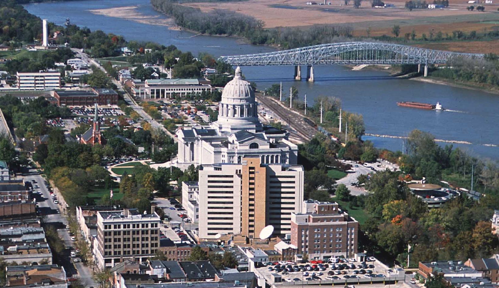 Jefferson City, Missouri and the Missouri River