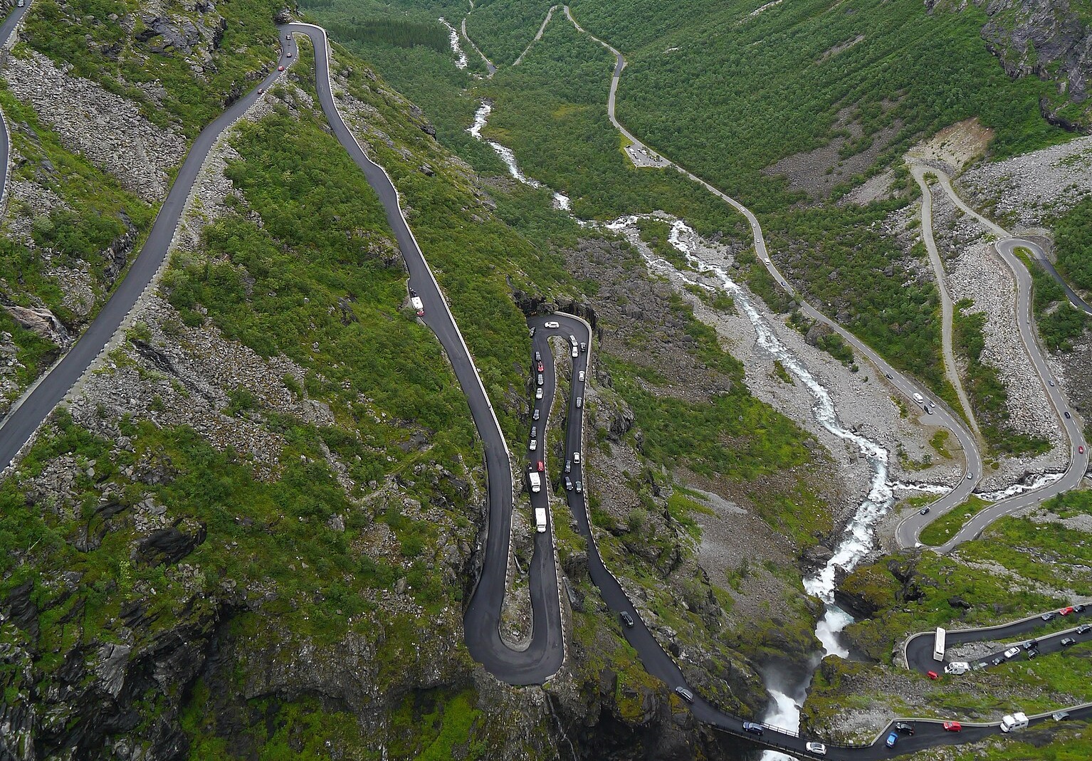 Trollstigen, Möre og Romsdal County, Central Norway - 2012