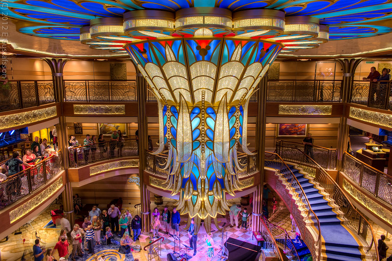Photo of Disney Dream Cruise Ship Atrium