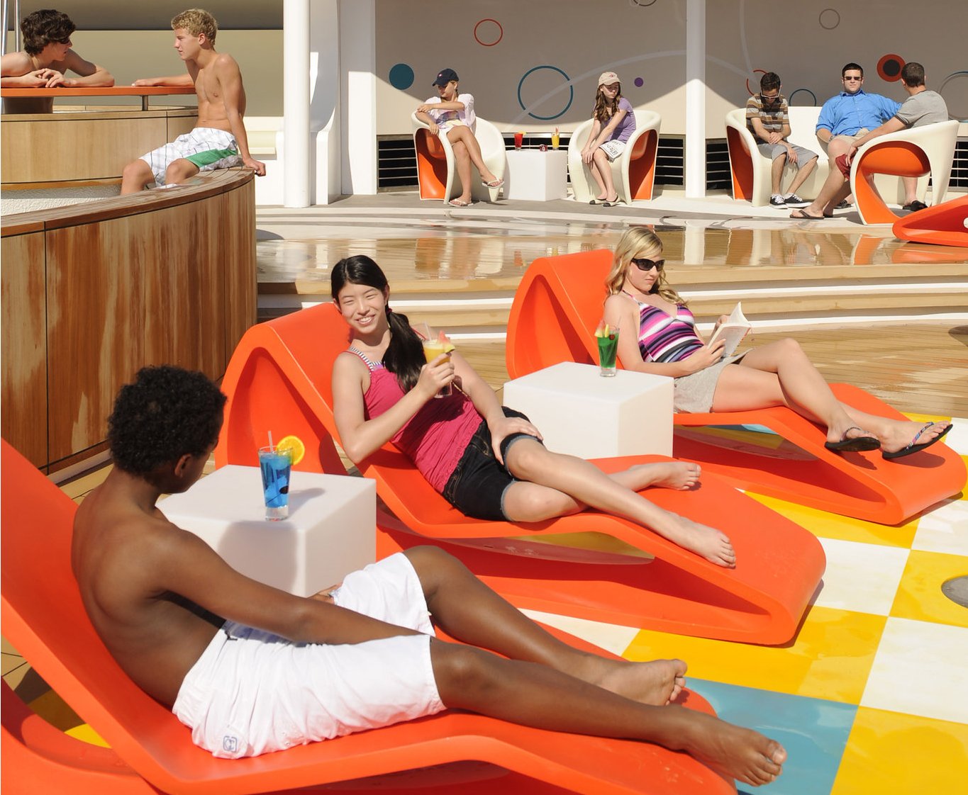 Vibe teen club on the Disney Dream Ship