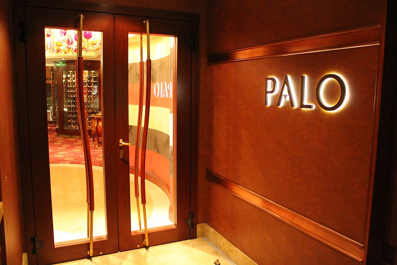 Close-up Photo of the Entrance in Palo on the Disney Fantasy Ship
