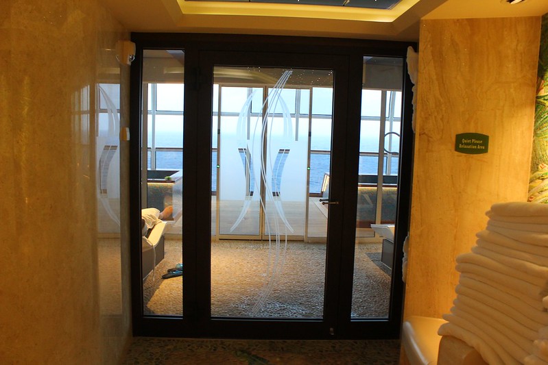 Entrance of the Senses Spa at the Disney Fantasy Ship