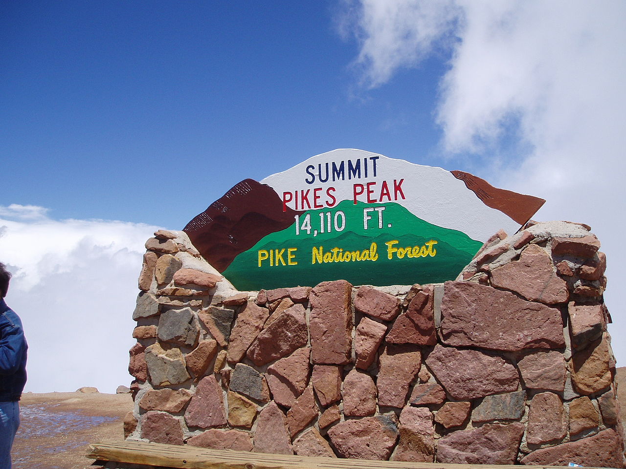 Pikes Peak Sign
