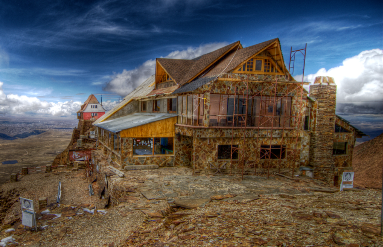 Chacaltaya, the world's highest ski resort - 2007.