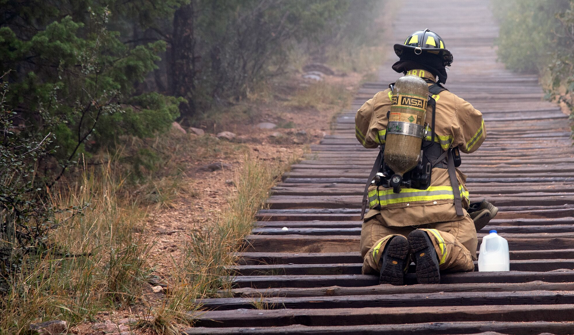 the manitou incline, colorado