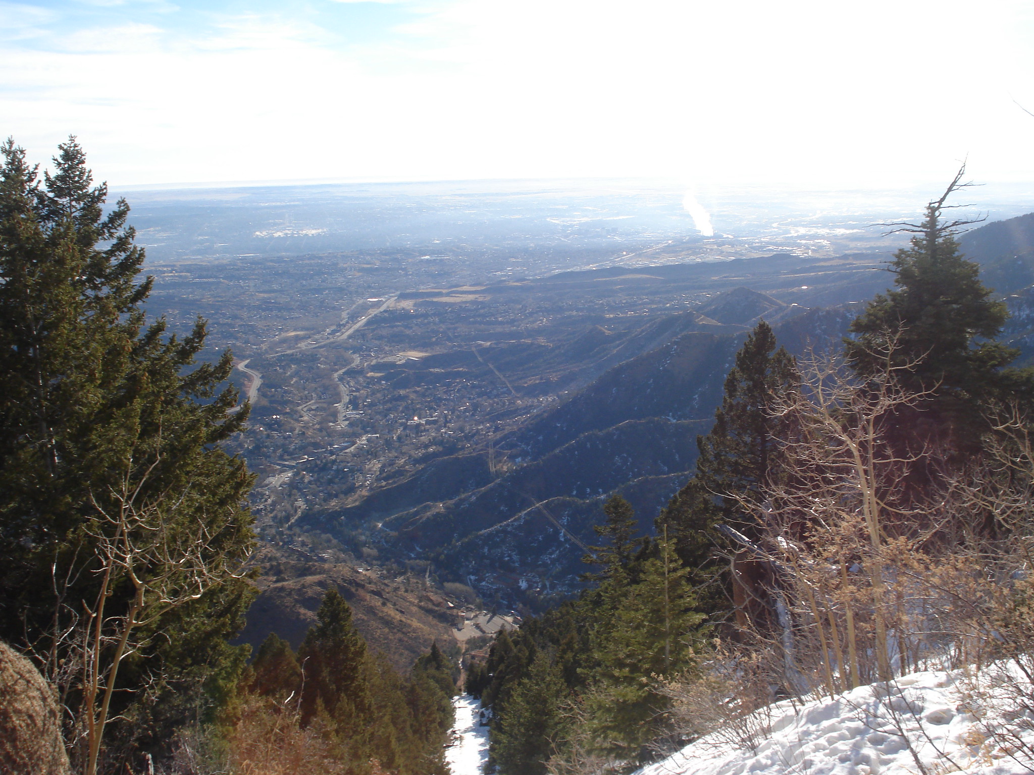 the manitou incline, colorado