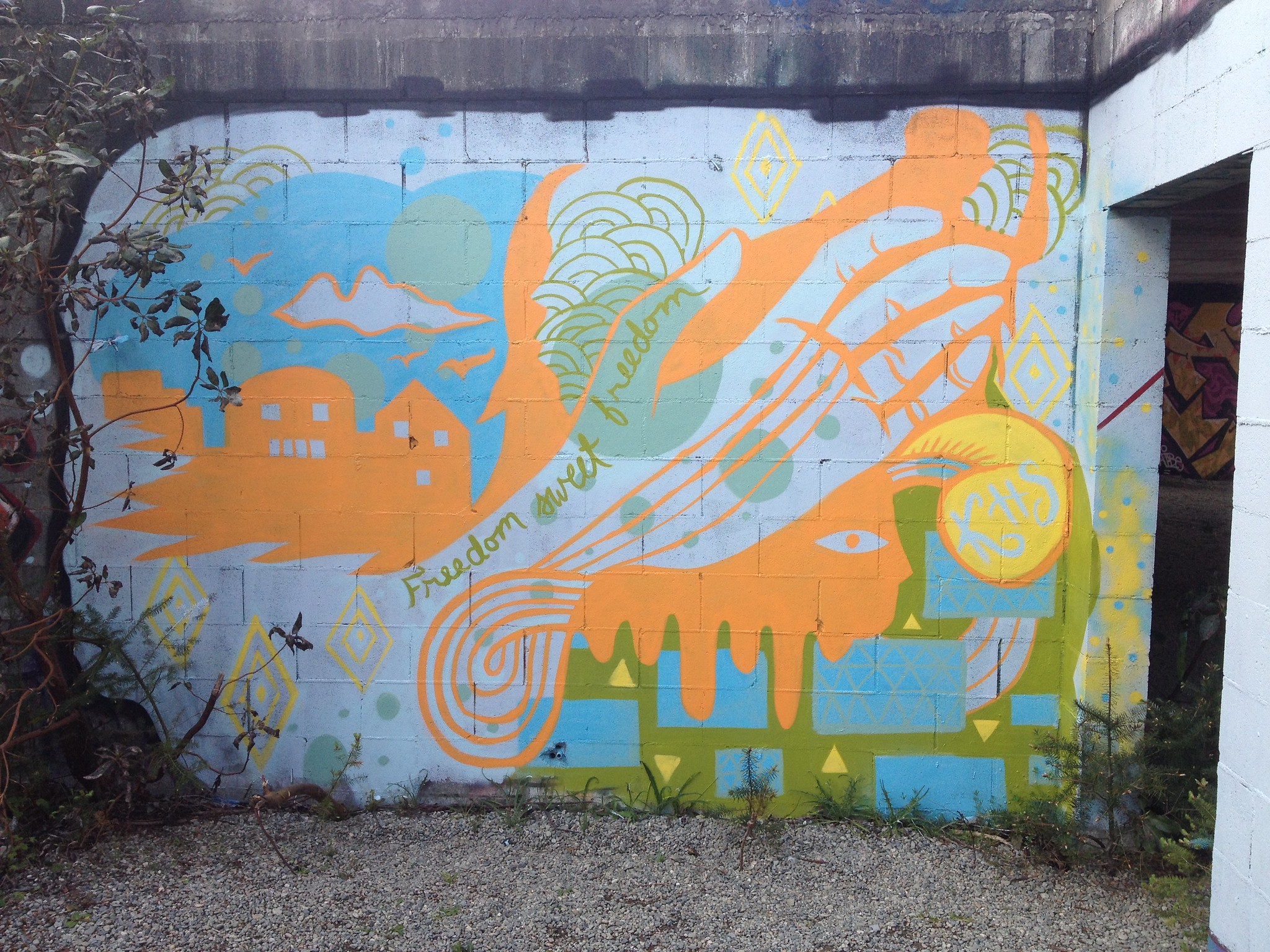 Deertrail Resort ruins - 2016